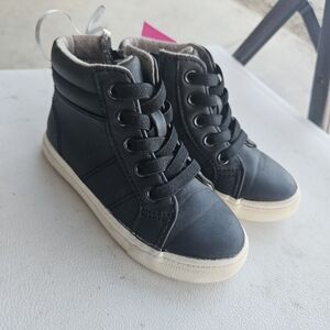 Cat & Jack Black High-Top Kids Sneakers